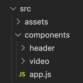 project structure