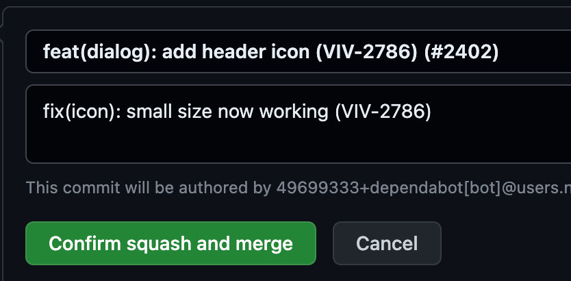 PR With Multiple Commits