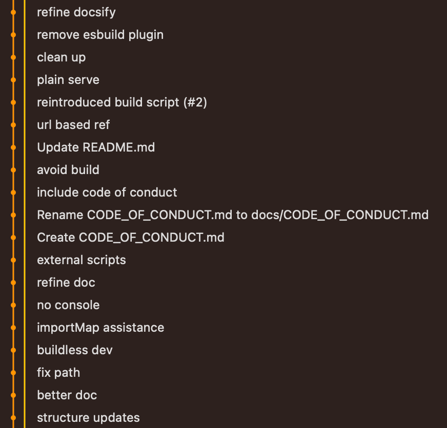 Standard Commit Example