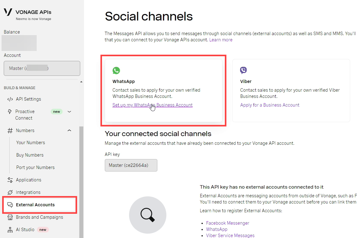 Social channels