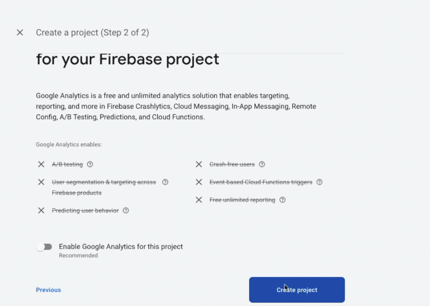 Configuring Google Analytics