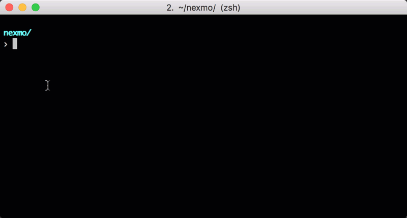 Introducing the Nexmo CLI