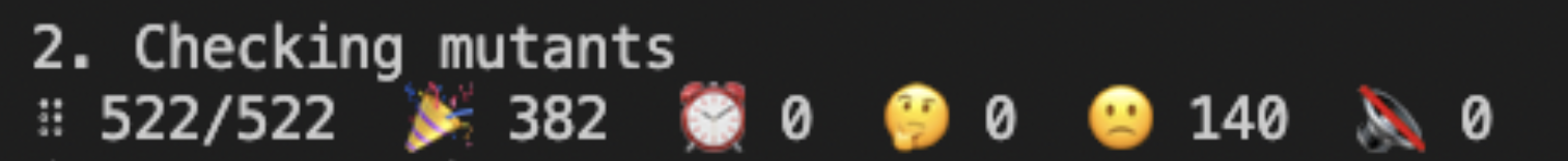Image of mutation score output