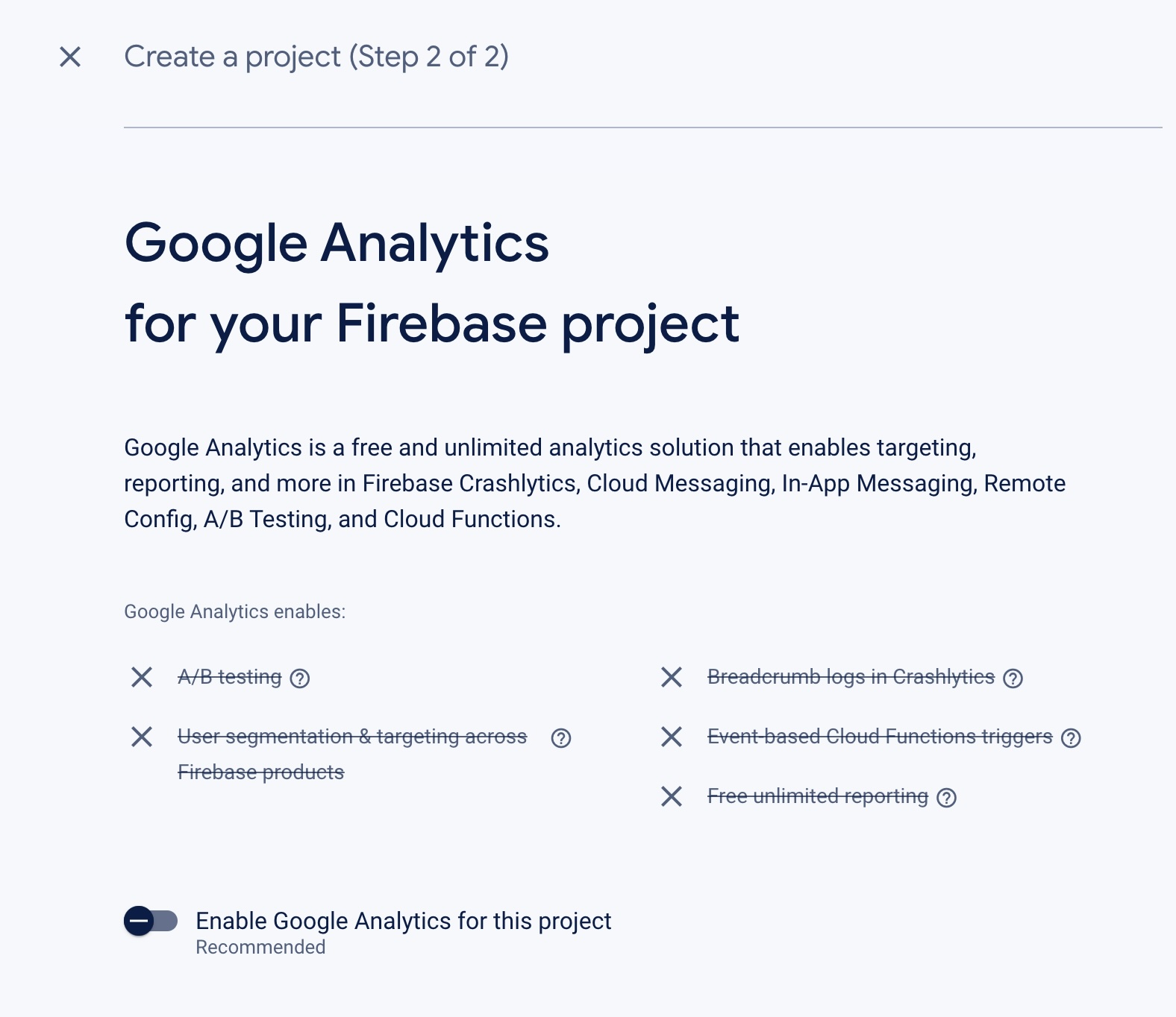 Google Analytics