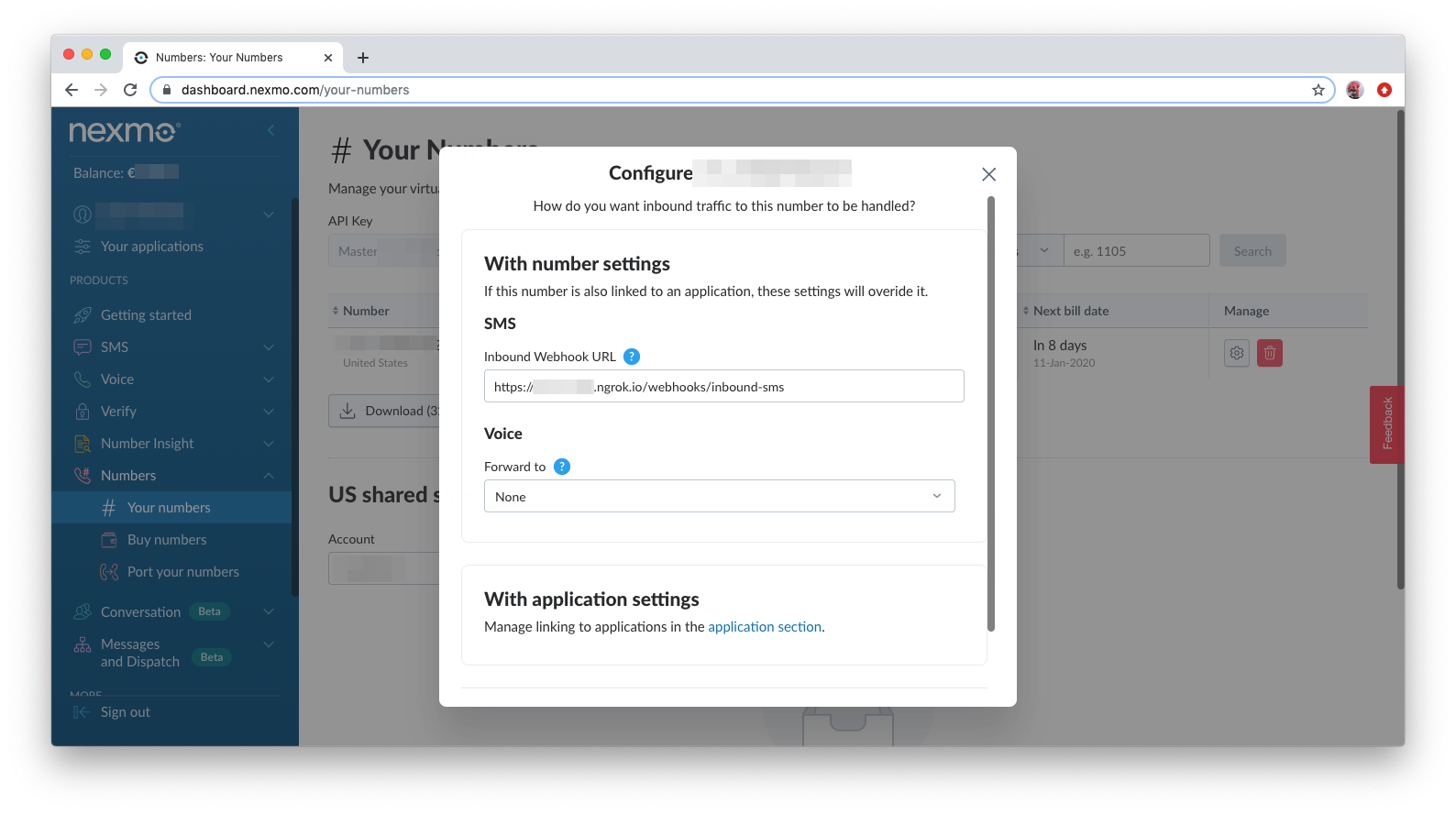 Defining webhook urls