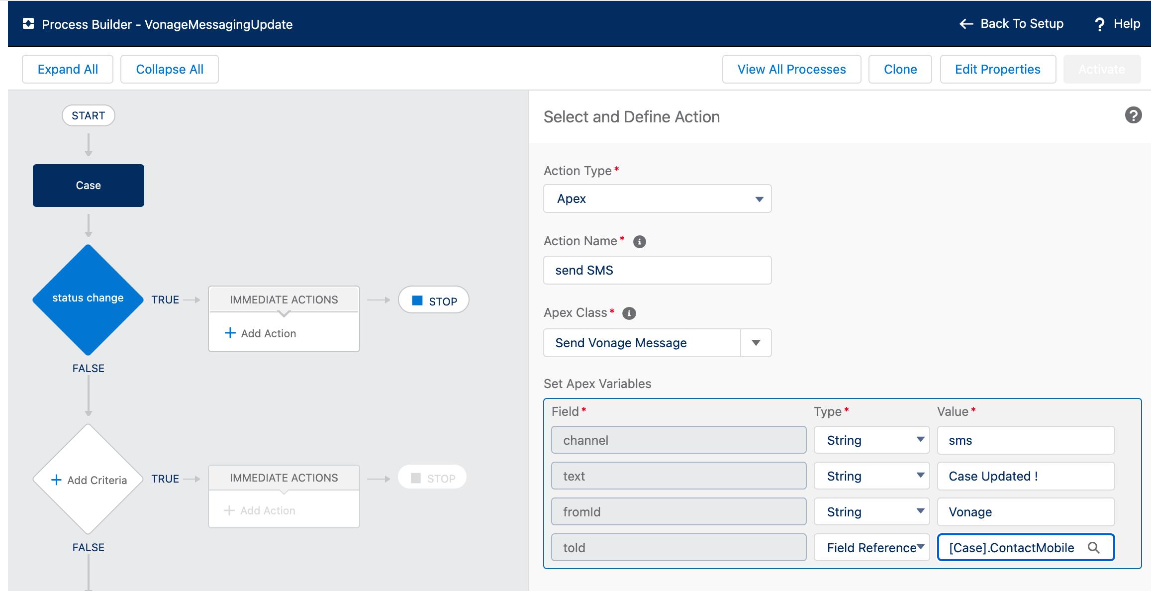 Process Builder