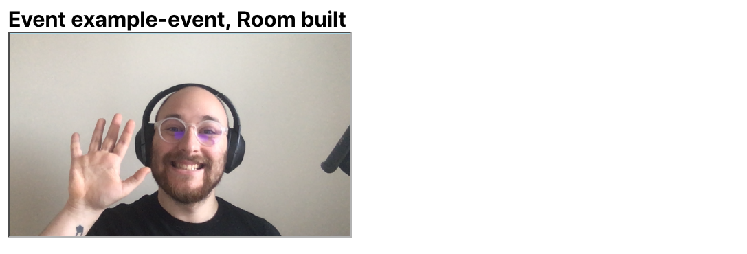 A working video call
