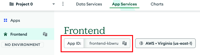 App ID location