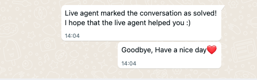 VA taking control of the conversation