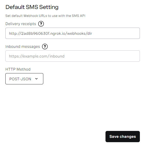 Dashboard settings