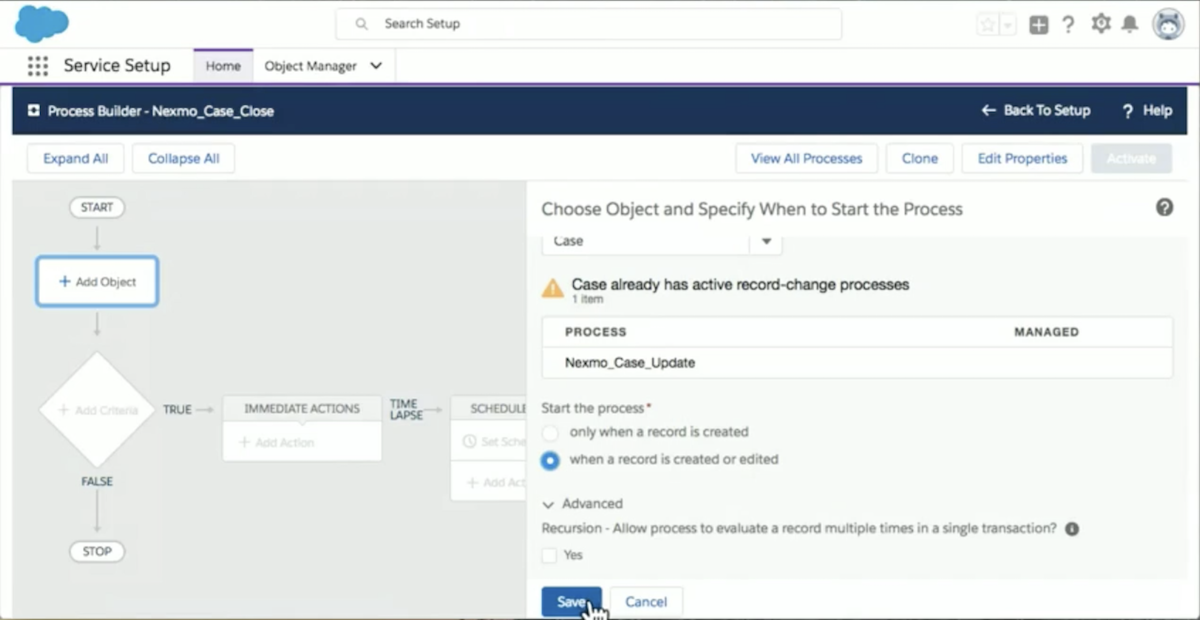 process builder