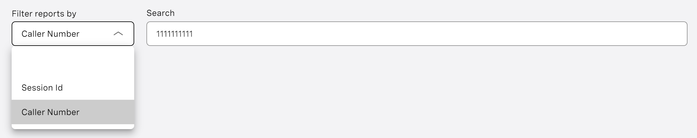 Filter Reports