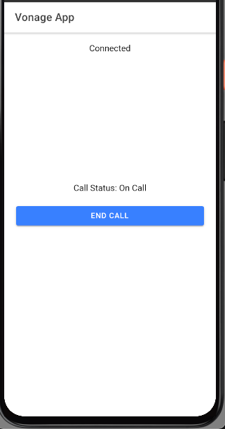 android calling interface