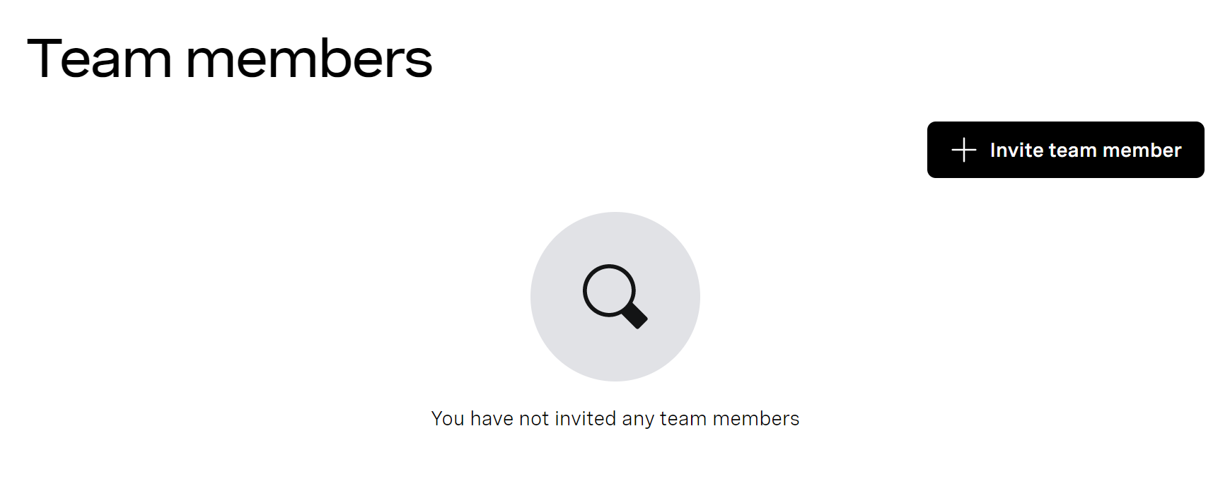 Team Members Dialog