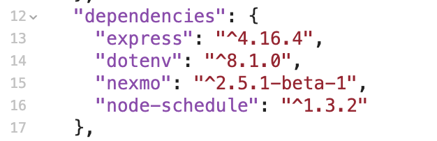 dependencies