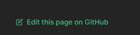 GitHub or GitLab edit links