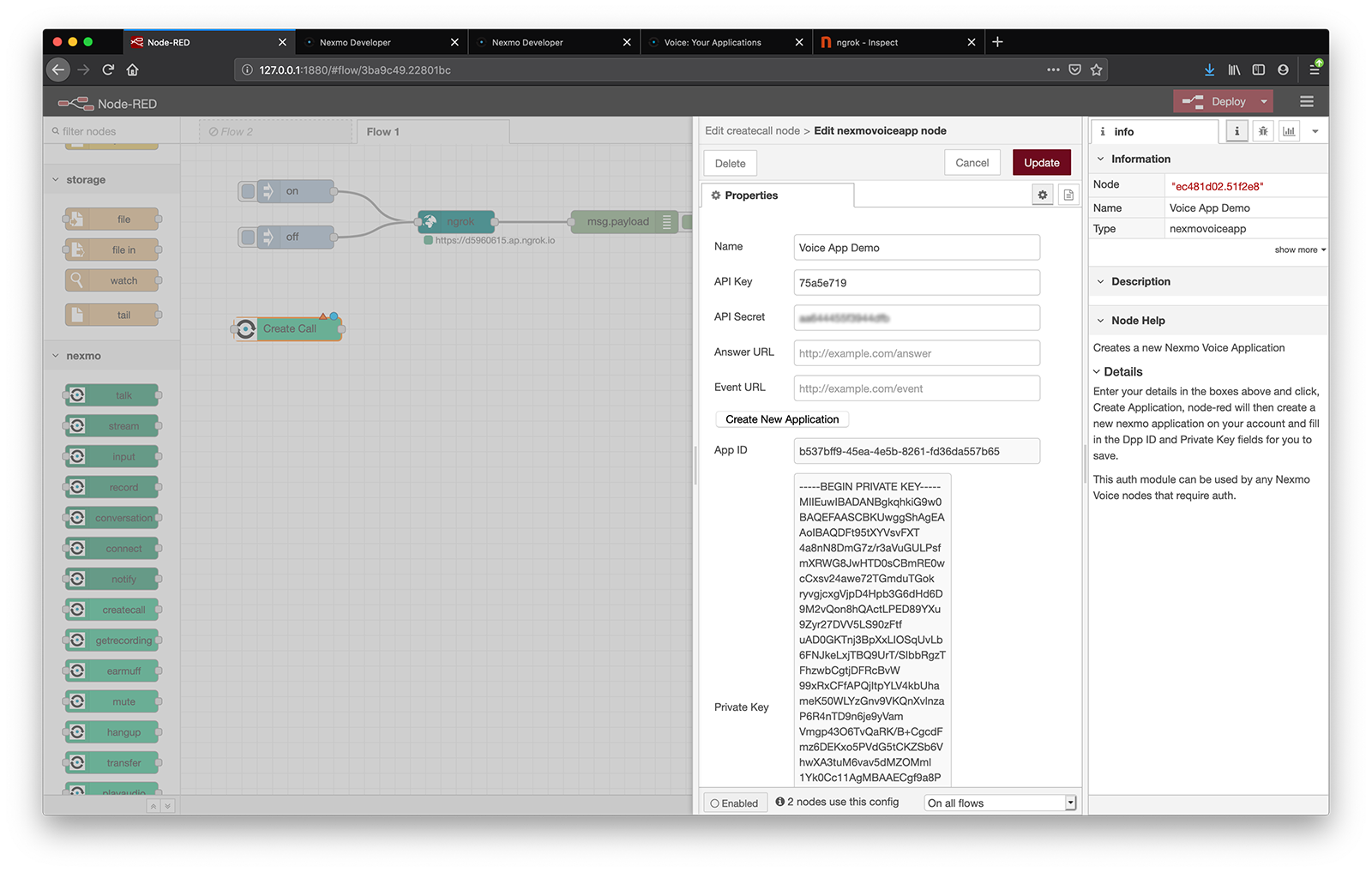 create voice app