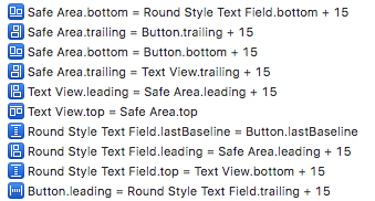 Safe Layout Guide Constraints