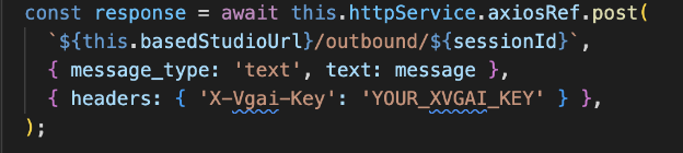 Send Text Messages back to the User