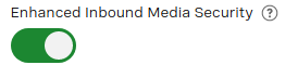Vonage Dashboard Messages Application Enhanced Inbound Media Toggle