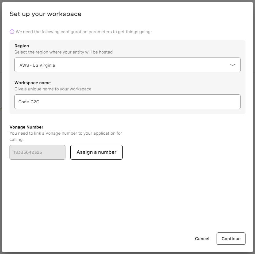Set up your workspace