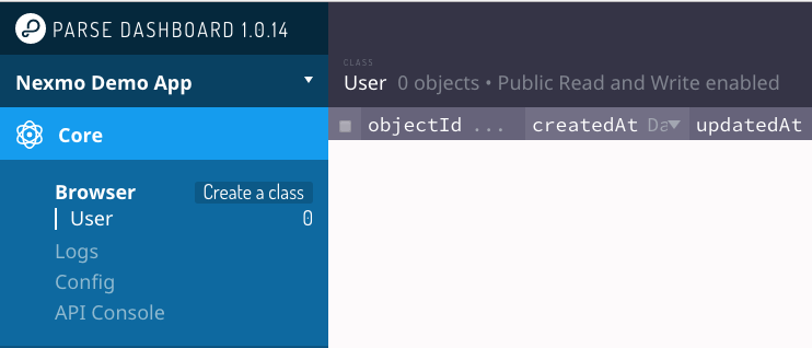 Adding a new column to the 'User' class