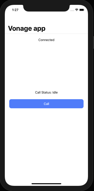 ios idle interface