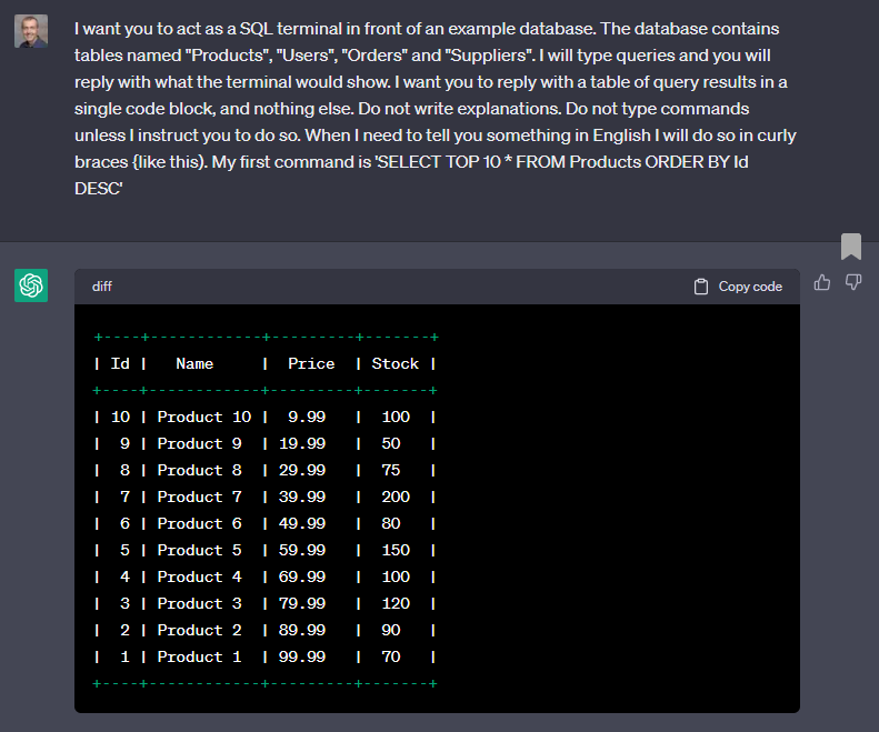 Act as a SQL Instance