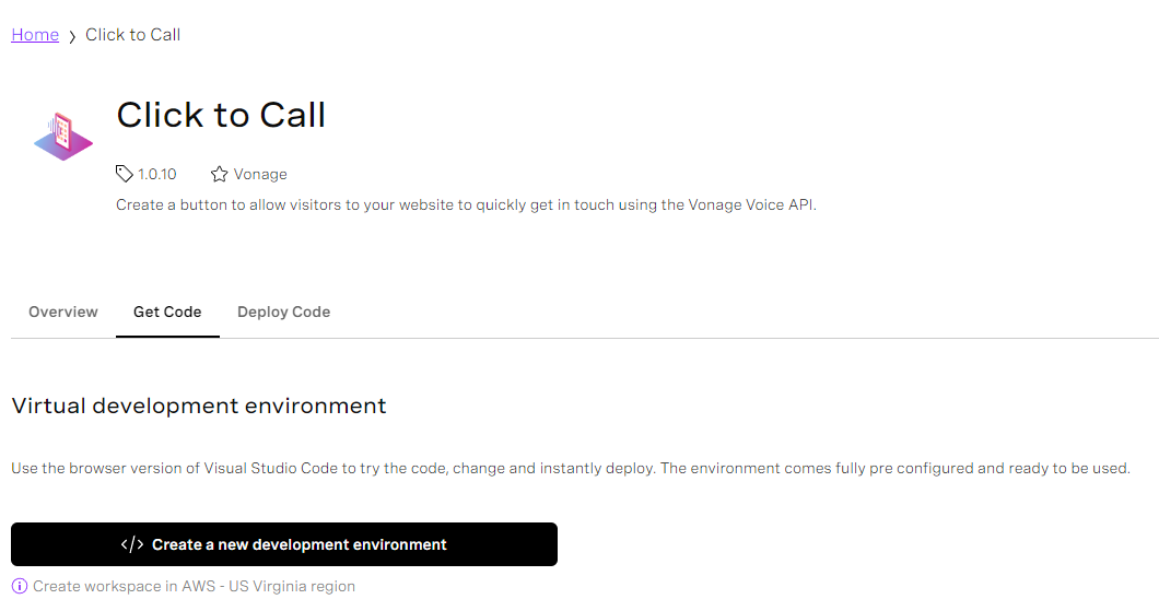 Create a Virtual Development Environment