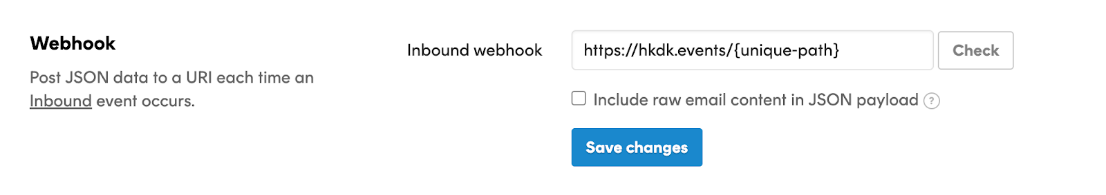 Postmark Webhook Connecting to Hookdeck