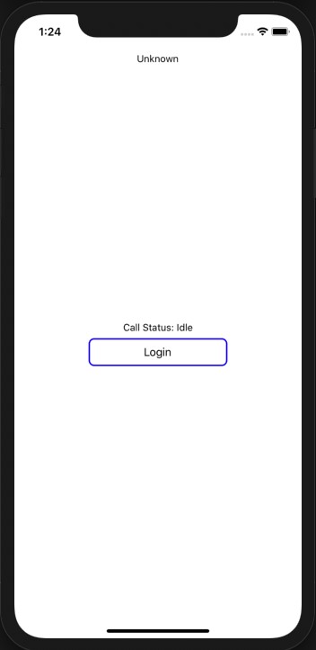iOS app UI
