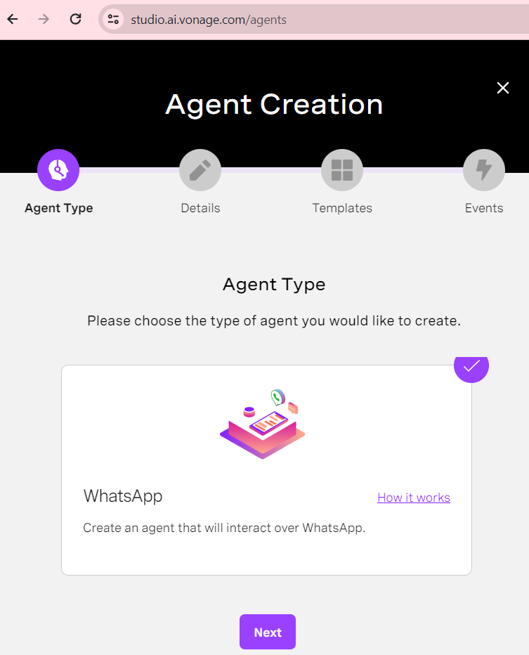 Agent Creation Form