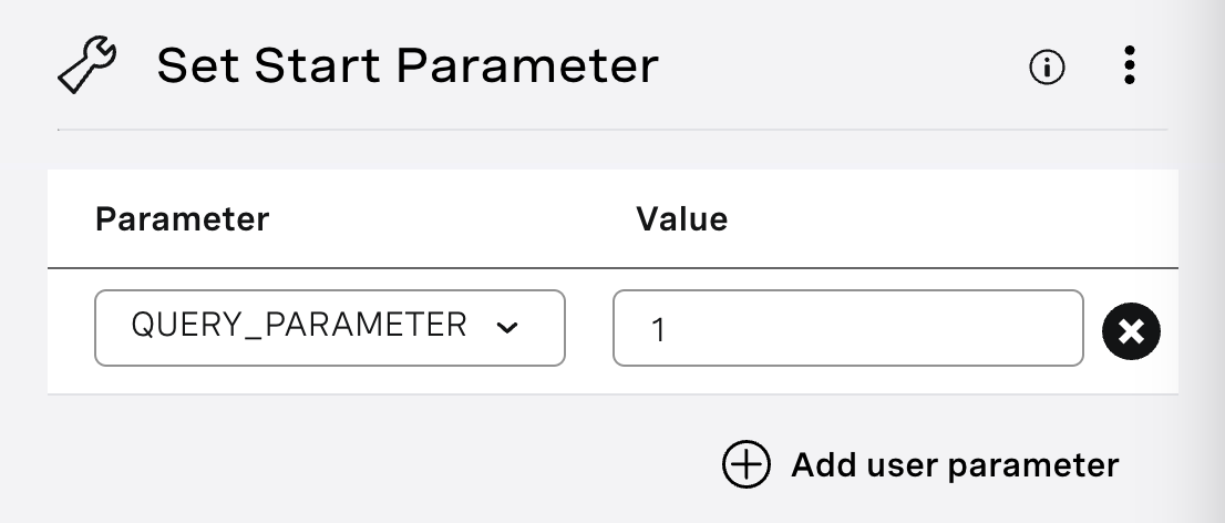 The image shows a table with two columns labeled "# ID" and "Aa Message." The first row under "# ID" shows the number 1, and adjacent to it under "Aa Message," the text reads "Welcome to Vonage's Gate! Choose a class: (1) Warrior, (2) Mage, or (3) Rogue." This appears to be a snippet from a database used in an interactive text-based game, where the player is prompted to choose a character class at the beginning of the game.