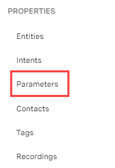 Parameters Selection