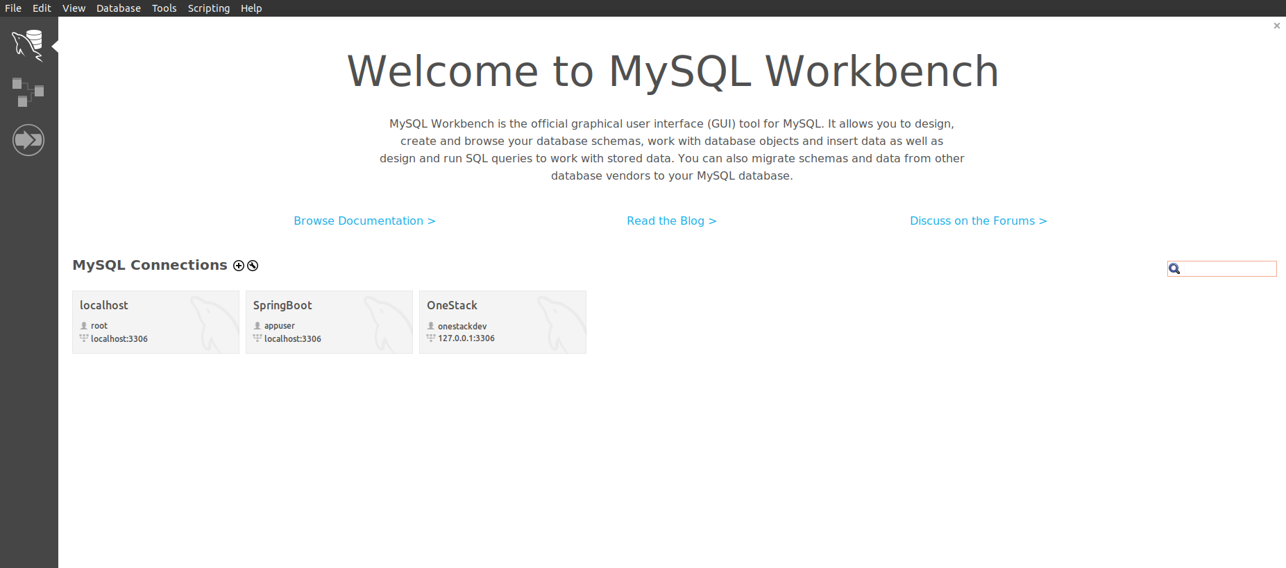 MySQL Workbench