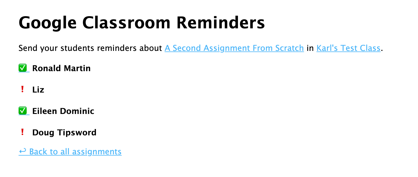 Sending SMS Reminders using Google Classroom and the Vonage Messages API