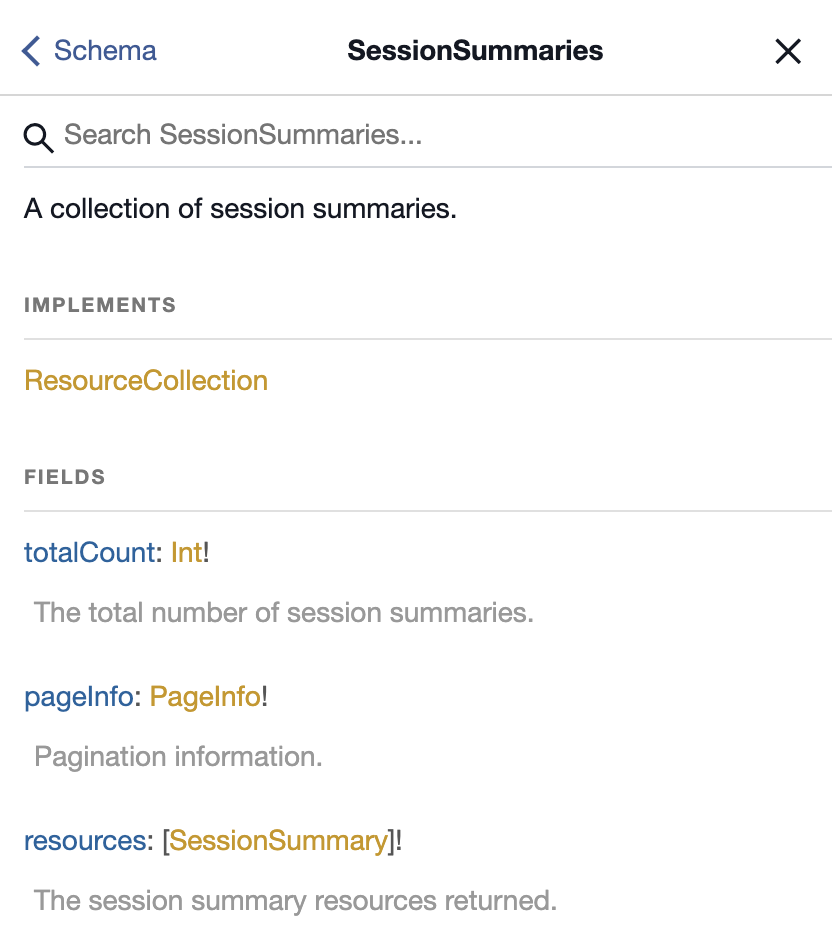 An image showing the session summary