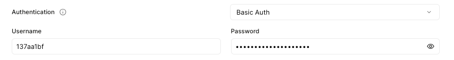 Vonage API Authentication in Hookdeck