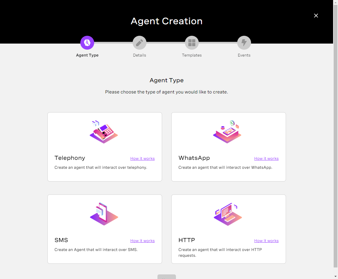 Agent Creation