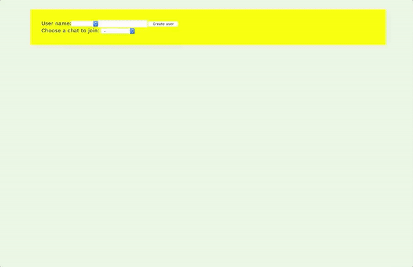 demo of app