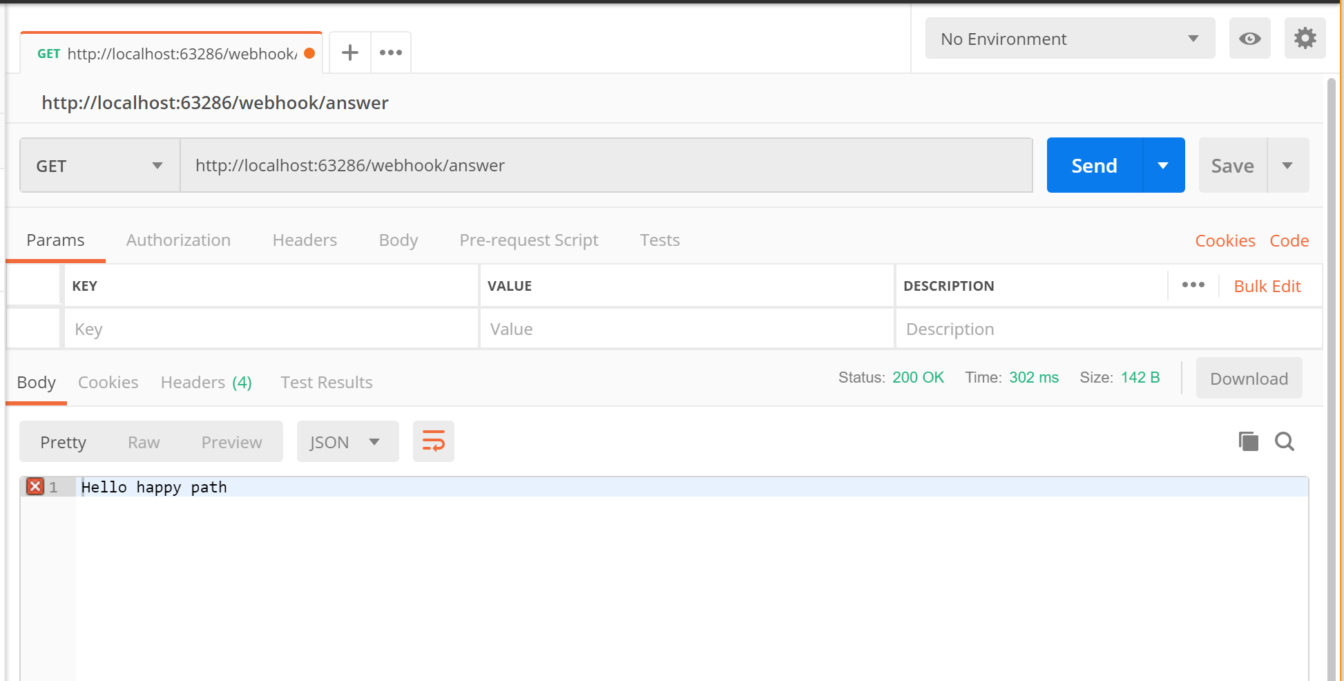 asp postman screenshot