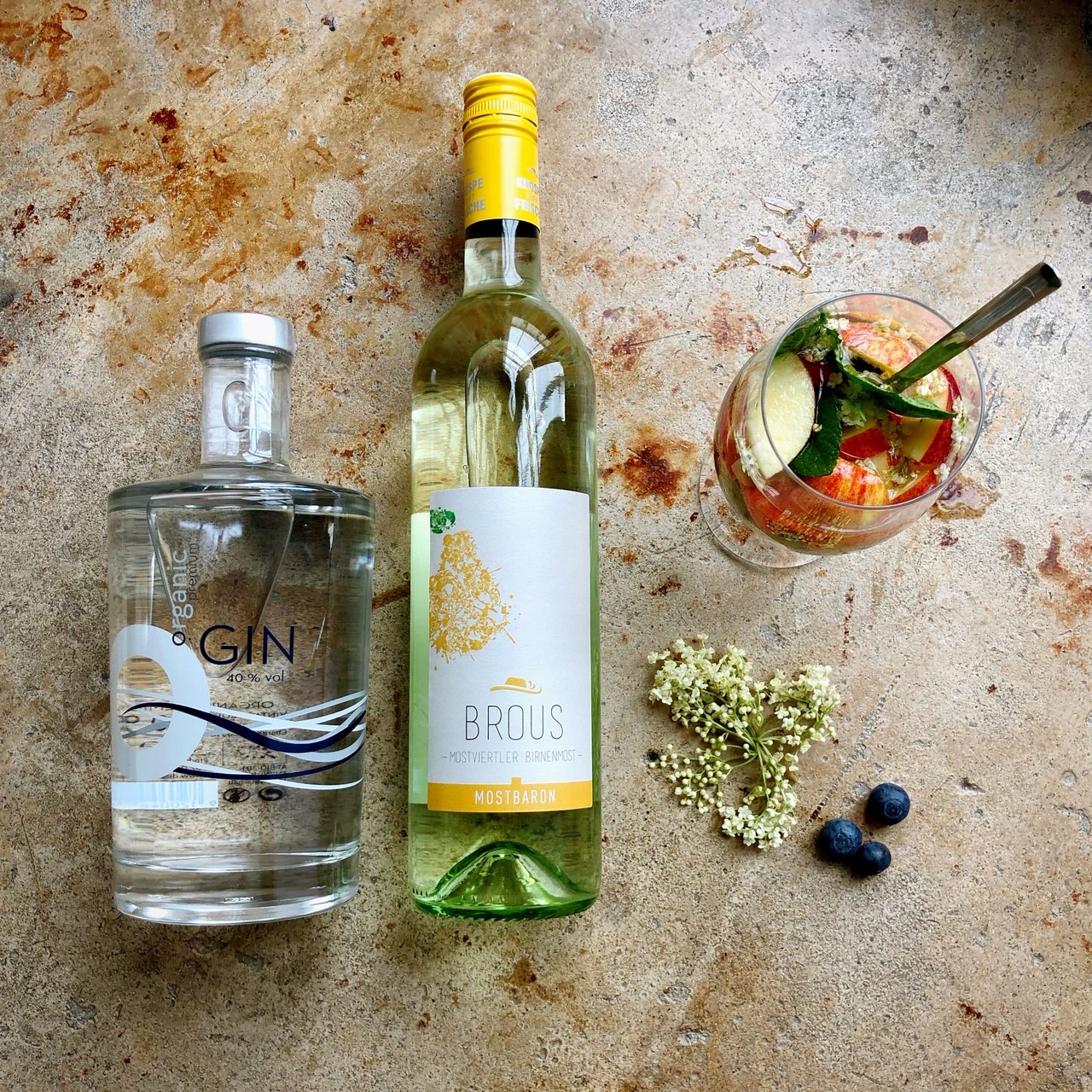 Cocktail Mostviertler Gruß (Destillerie Farthofer)