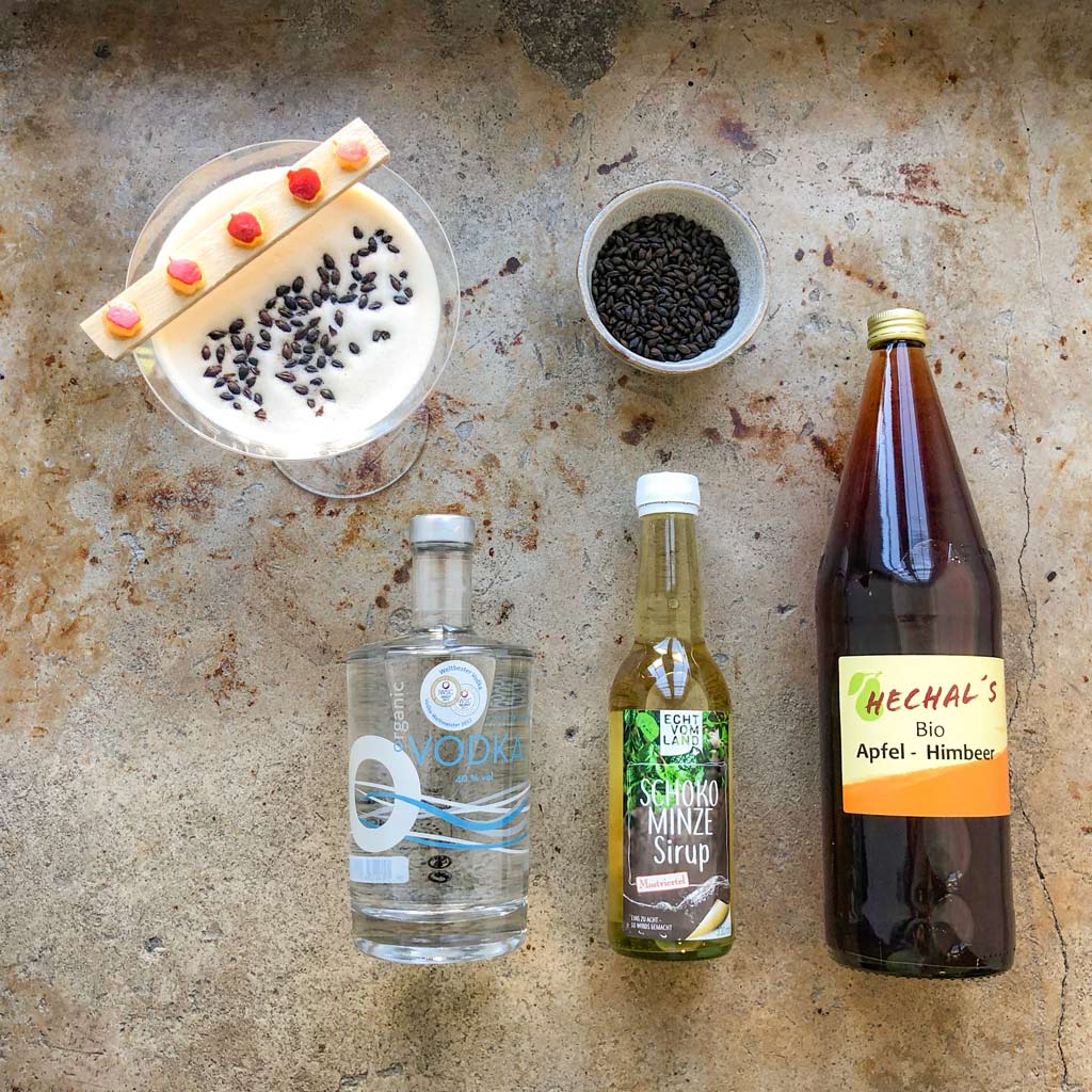 Cocktail Mostviertler Gruß (Destillerie Farthofer)