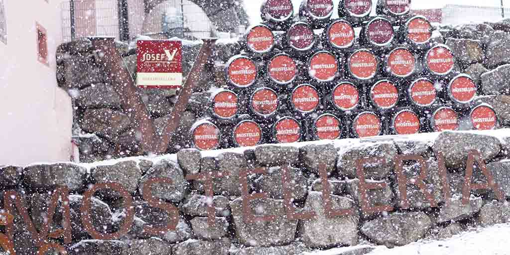 Mostello im Schnee