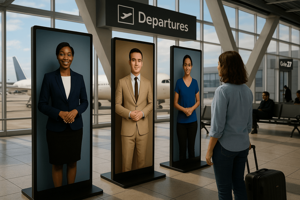 Digital Assistant - Life-Sized display