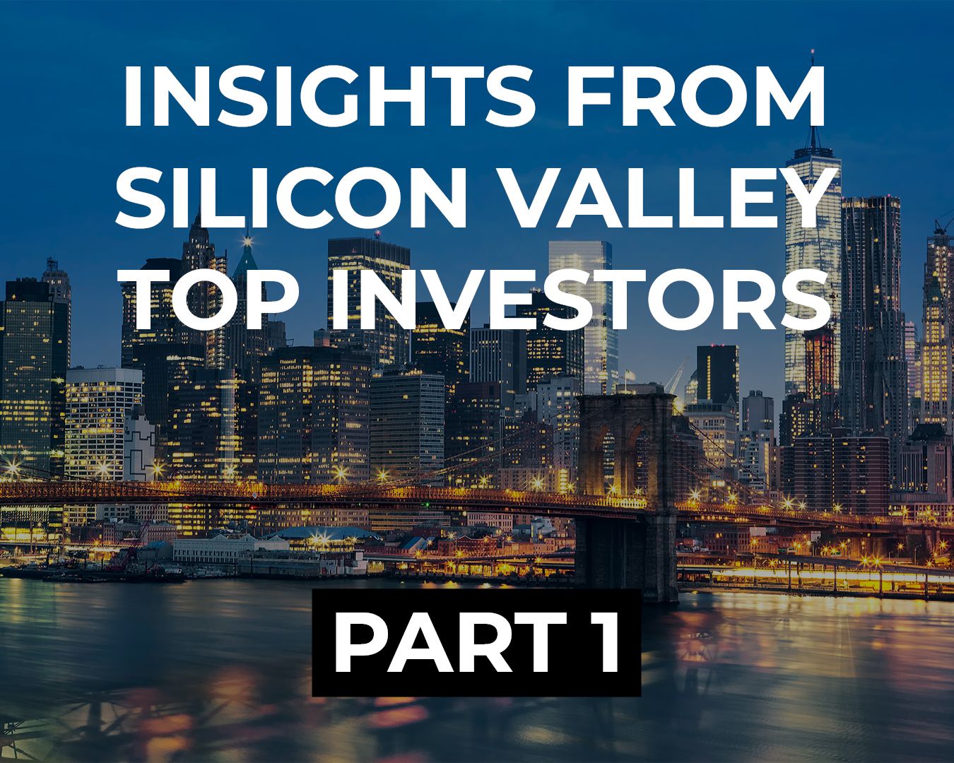 Insight From Silicon Valley 1