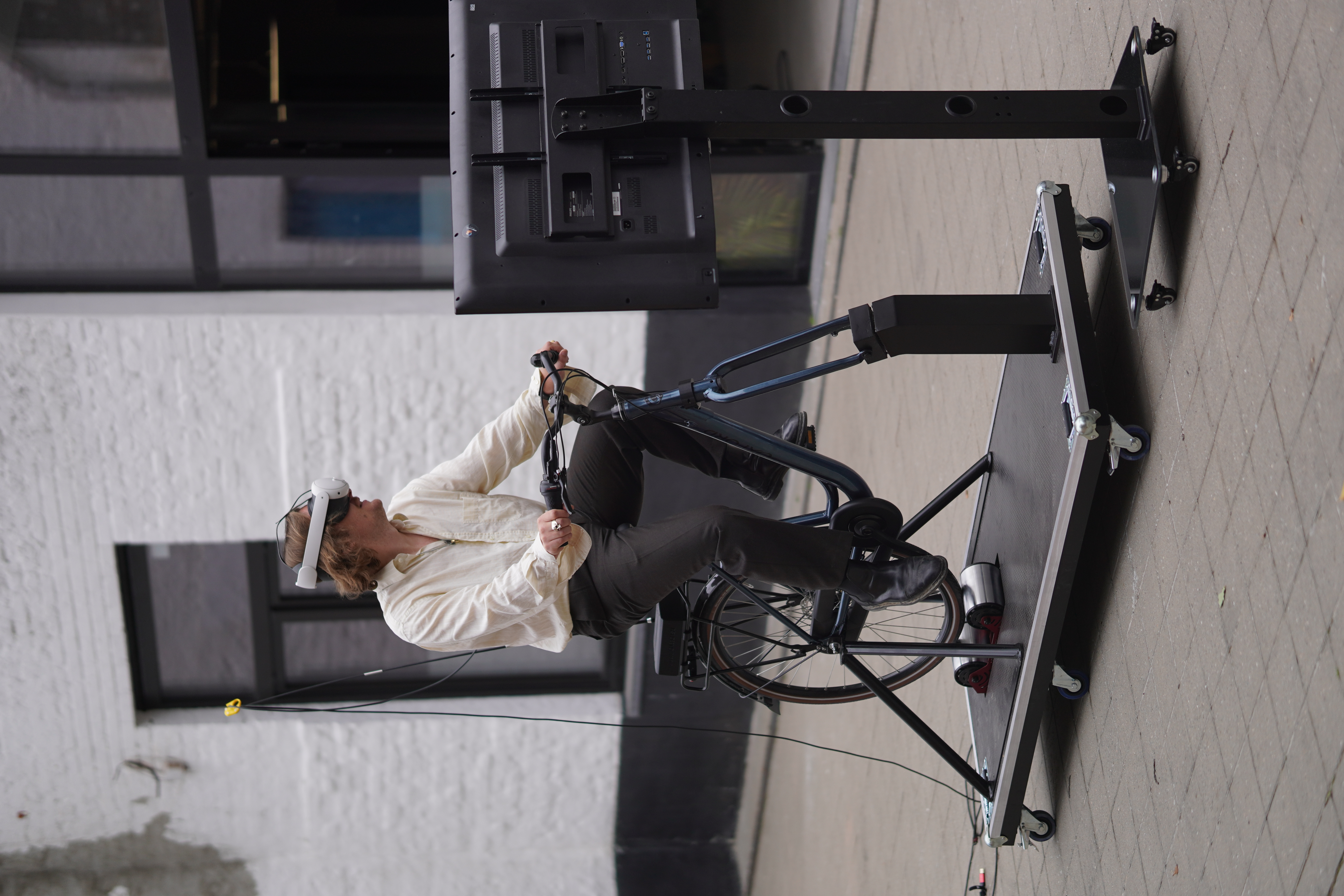 Bike simulator - detail view