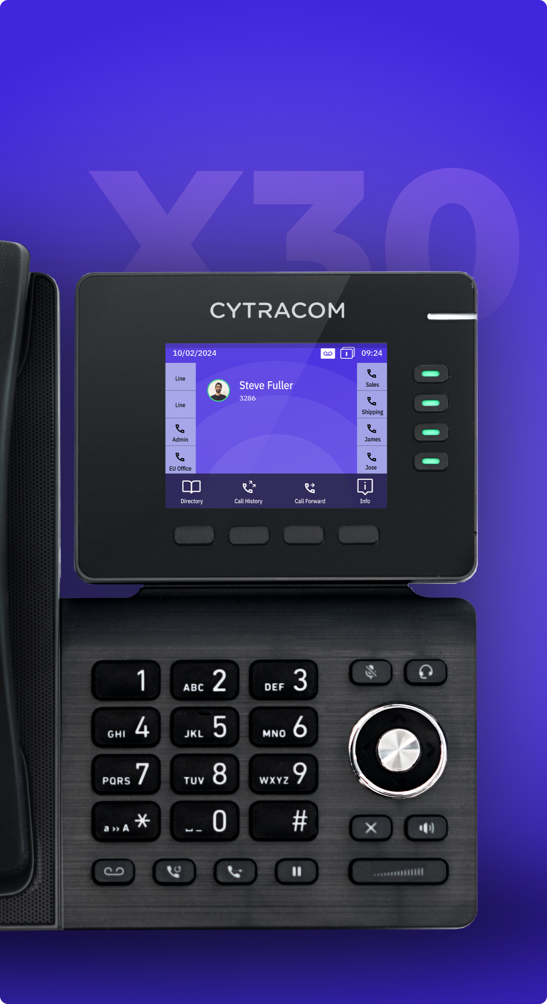 Cytracom X30 desk phone