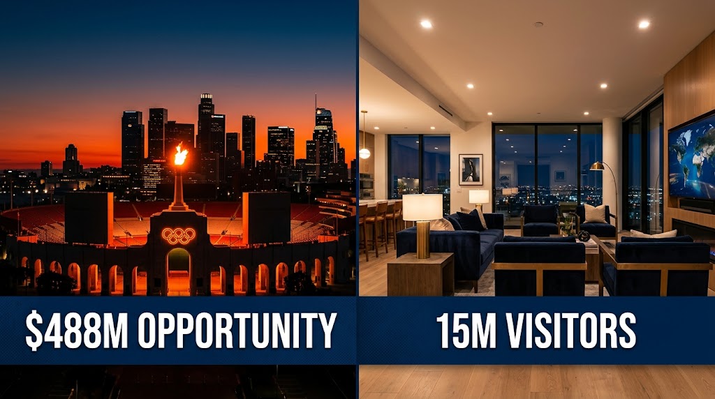 LA28 Olympics: $488M STR Opportunity Investors Can’t Ignore