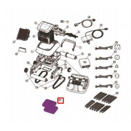 Додатковий фільтр дрібних частинок для пилососа Black Pearl 7310 (71170), 1 шт